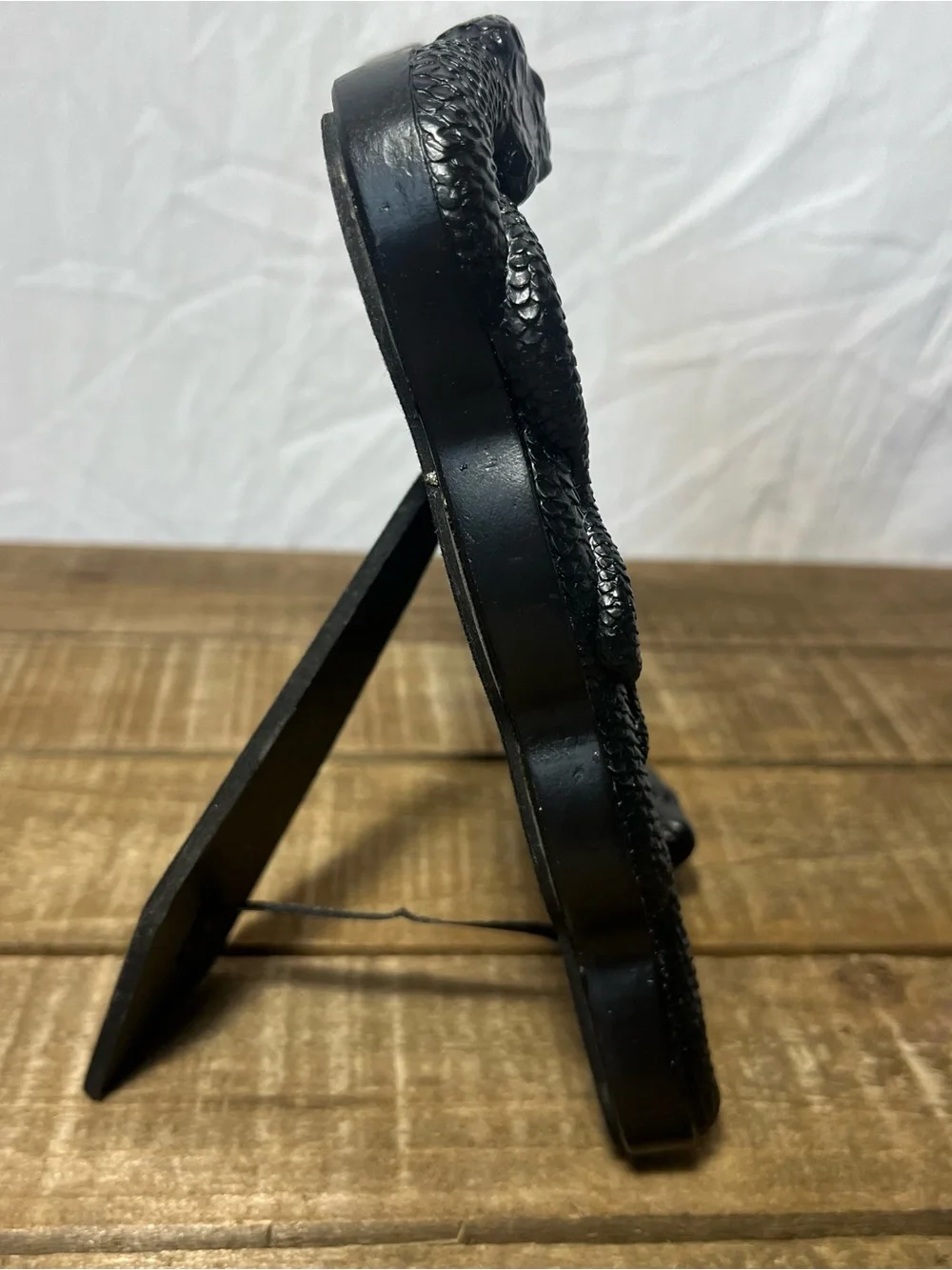 Gothic Black Snake 4 x 6 Picture Frame Halloween Grunge Devil Serpent Wicked